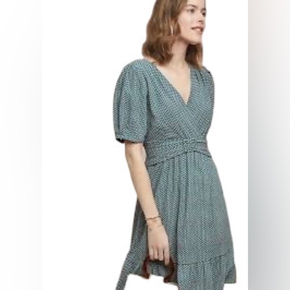 Maeve Blue Midi Dress